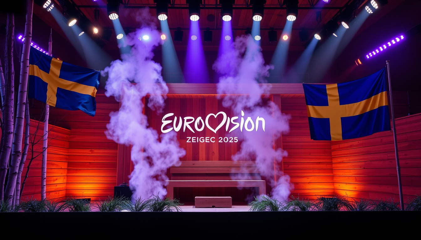 Zweden Eurovisie Songfestival 2025: KAJ met Bara bada bastu